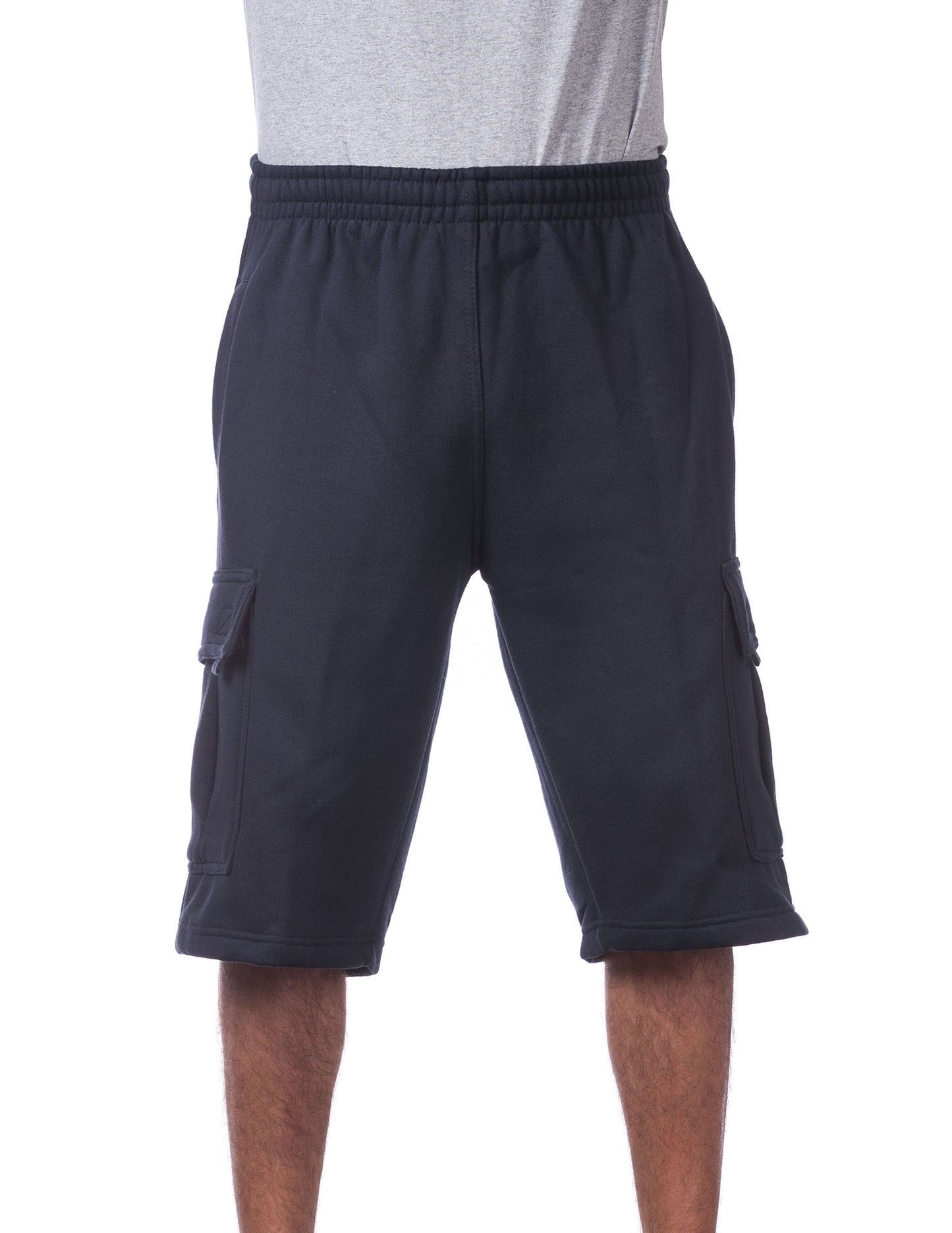 Pro Club Fleece Cargo Shorts NAVY