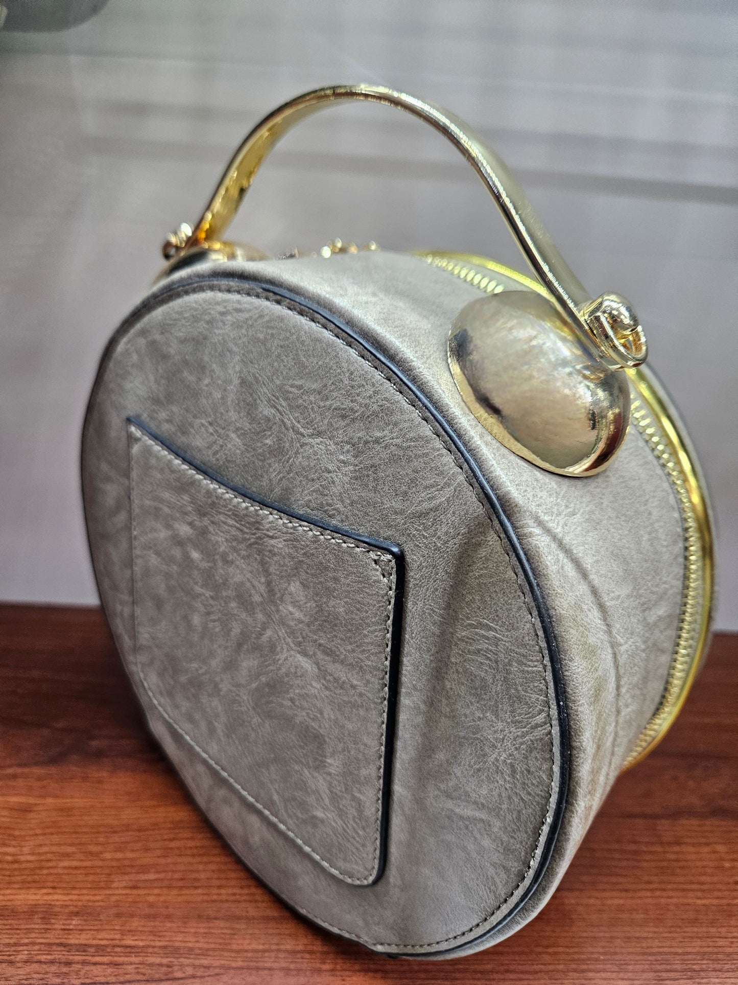 Retro Clock Crossbody Purse