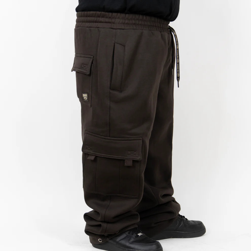 FB County Baggy Sweatpants Brown
