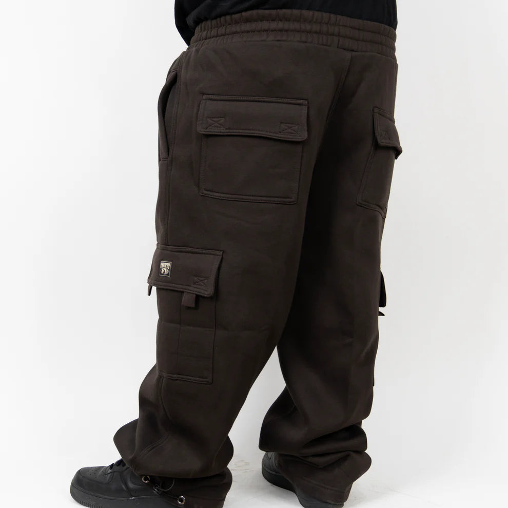 FB County Baggy Sweatpants Brown