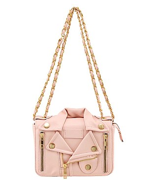 Pink Jacket Design Shoulder Bag
