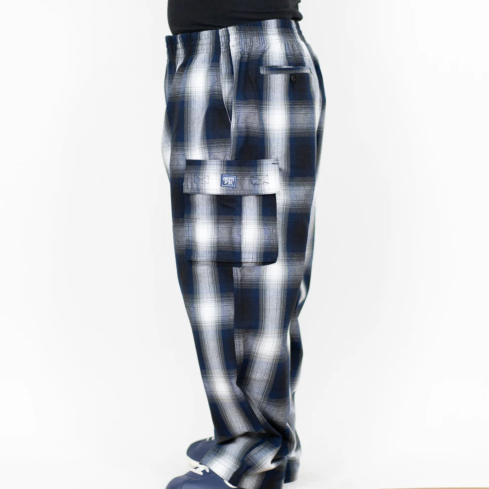 Blue/Grey Cargo Checker Pants (FB County)
