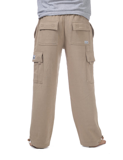 Pro Club KHAKI Fleece Cargo Pants