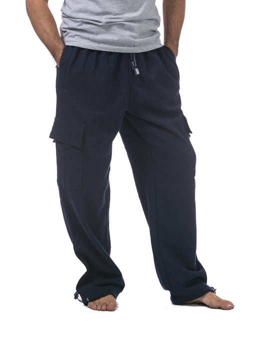 Pro Club NAVY Fleece Cargo Pants