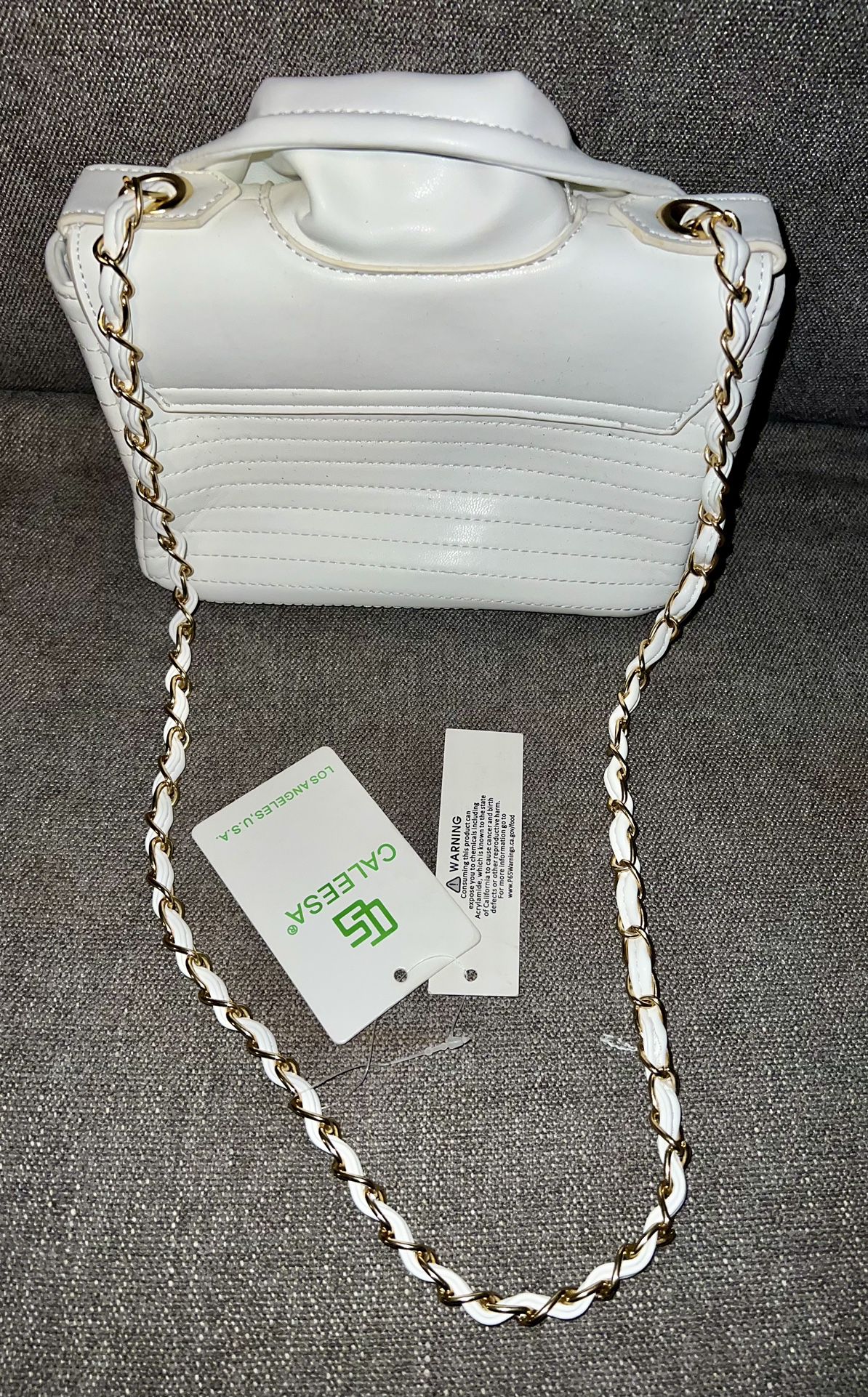 White Jacket Design Shoulder Bag