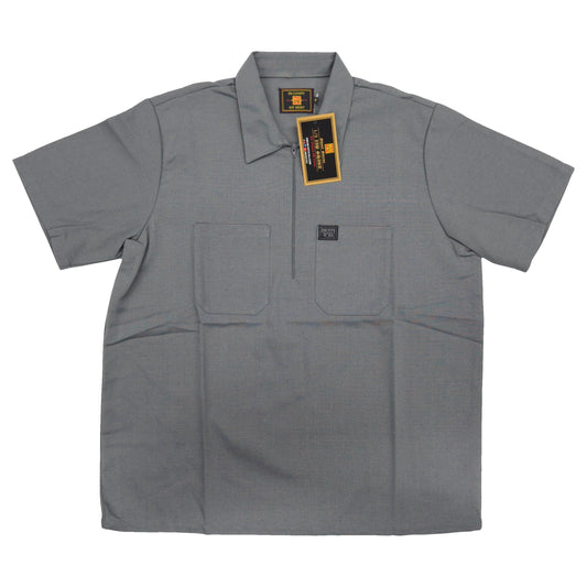 Grey Short Sleeve Zip Shirt (FB County)