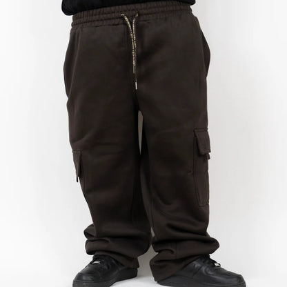 FB County Baggy Sweatpants Brown