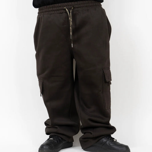 FB County Baggy Sweatpants Brown