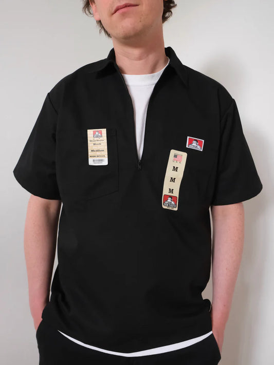 Half Zip Shirt Ben Davis - Solid Colors