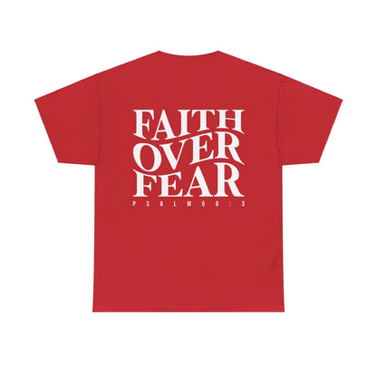 Faith Over Fear Printed T-Shirt